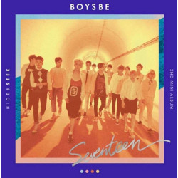 SEVENTEEN 2nd Mini Album [BOYS BE] SEEK Ver. CD+Photobook+Photocard+Map+Sticker
